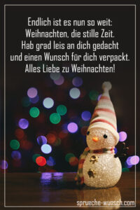 Weihnachtswünsche für Freunde // originell & schön